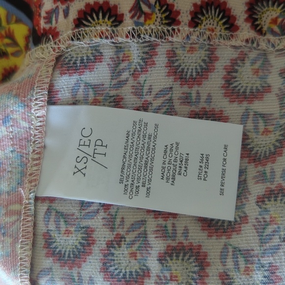 Cabi Poet Multicolor Patterned Women's Jacket - Picture 10 of 10